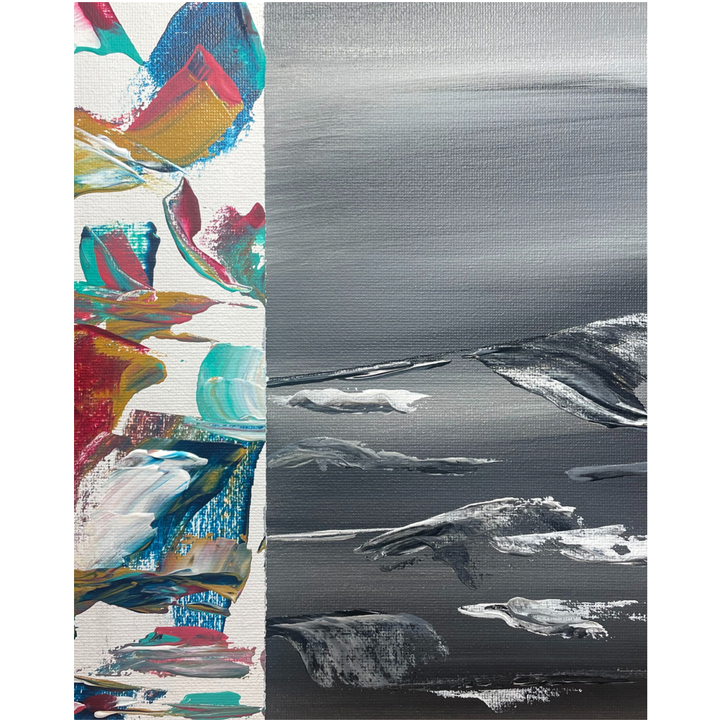 then, stillness print