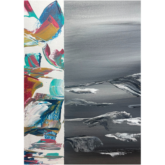 then, stillness print