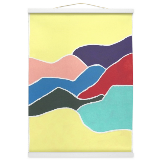 retrospect hanging canvas print
