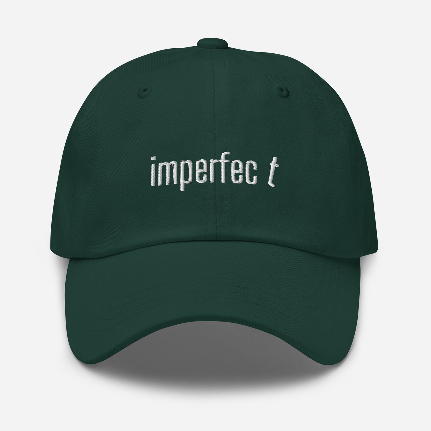 imperfec t baseball cap