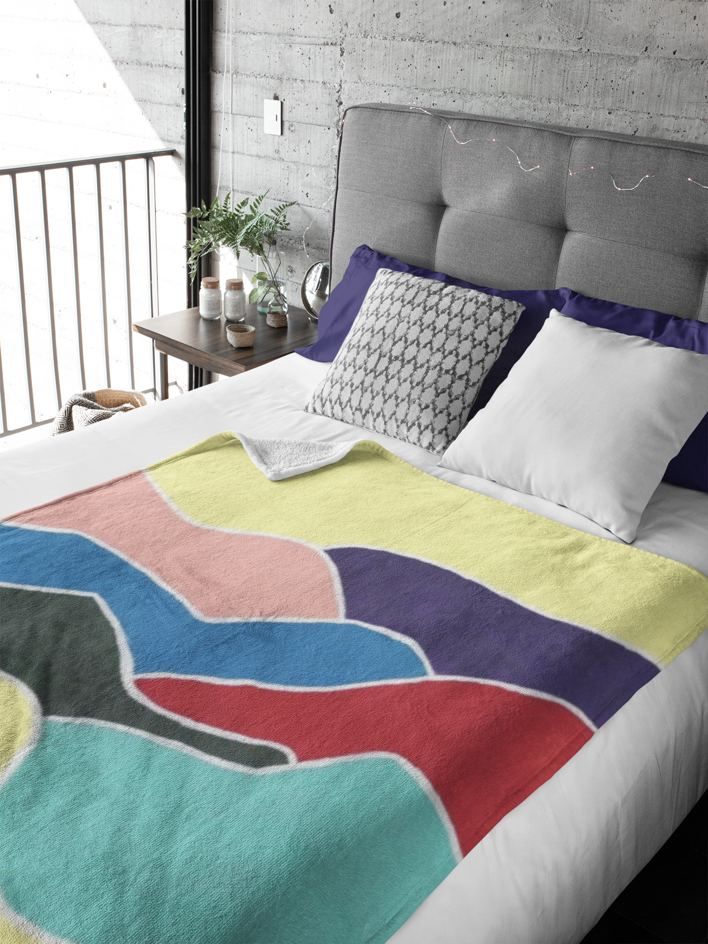 retrospect fleece blanket