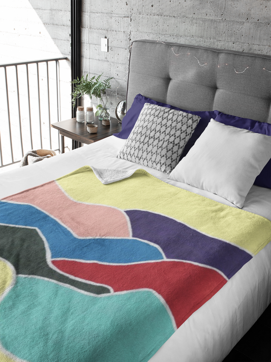 retrospect fleece blanket