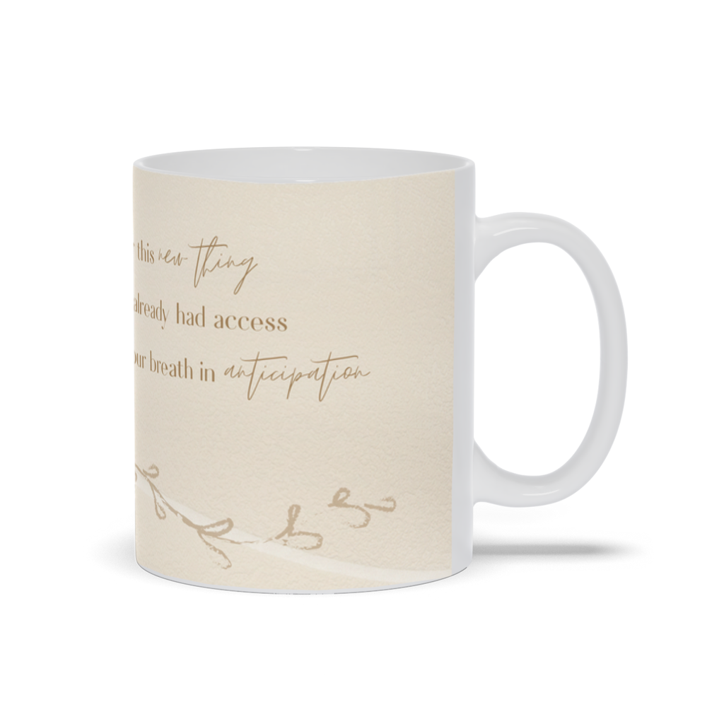 anticipation mug