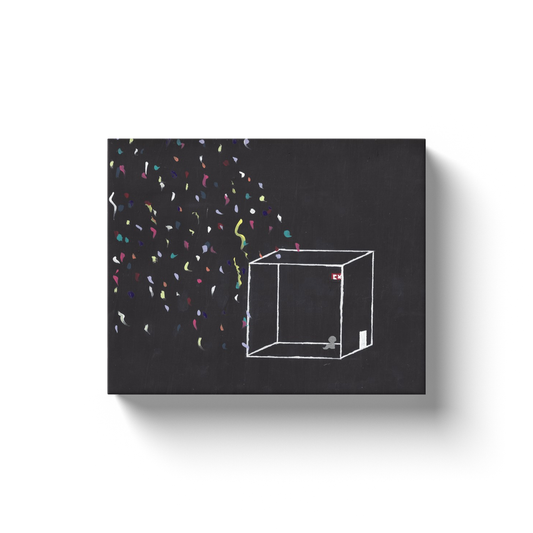 life outside the box canvas wrap