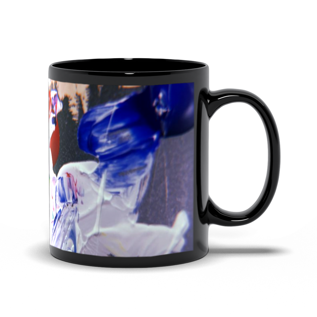 palette III black mug