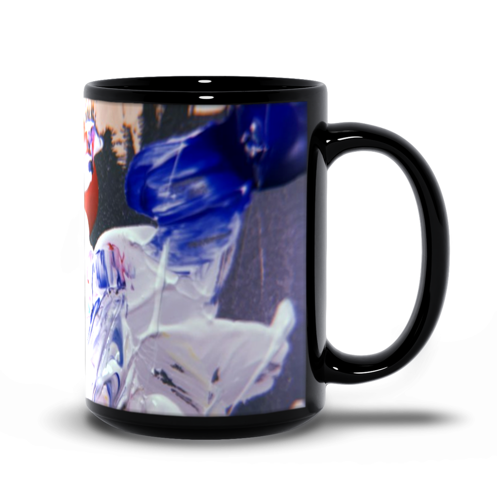 palette III black mug