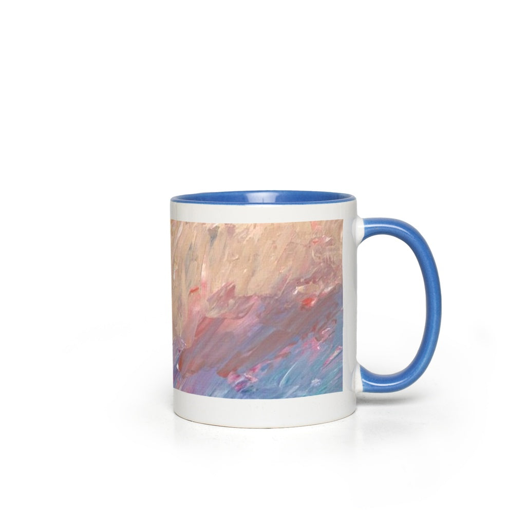 beautiful journey accent mug