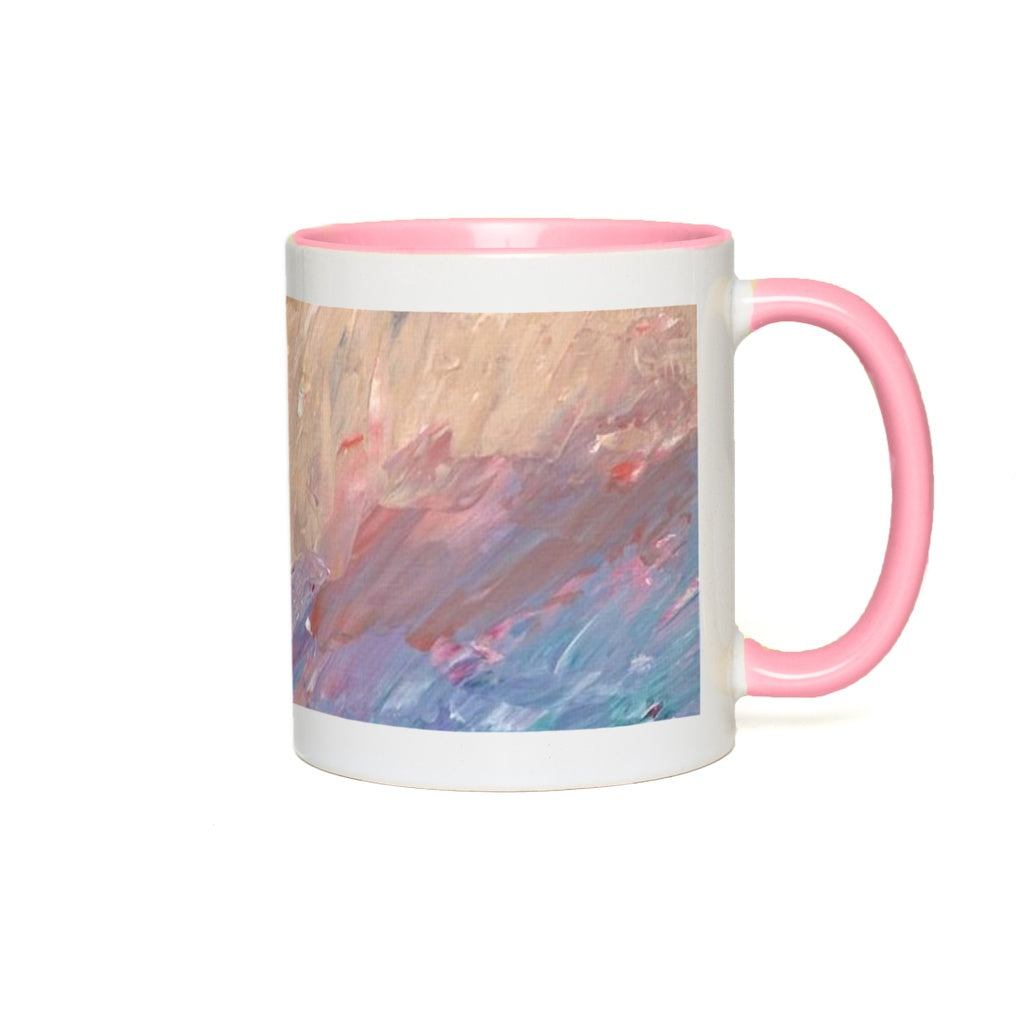 beautiful journey accent mug
