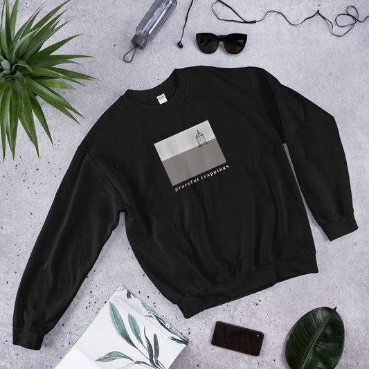 graceful trappings black sweatshirt